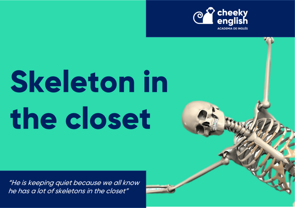 Academia de inglés en Murcia skeletoninthecloset