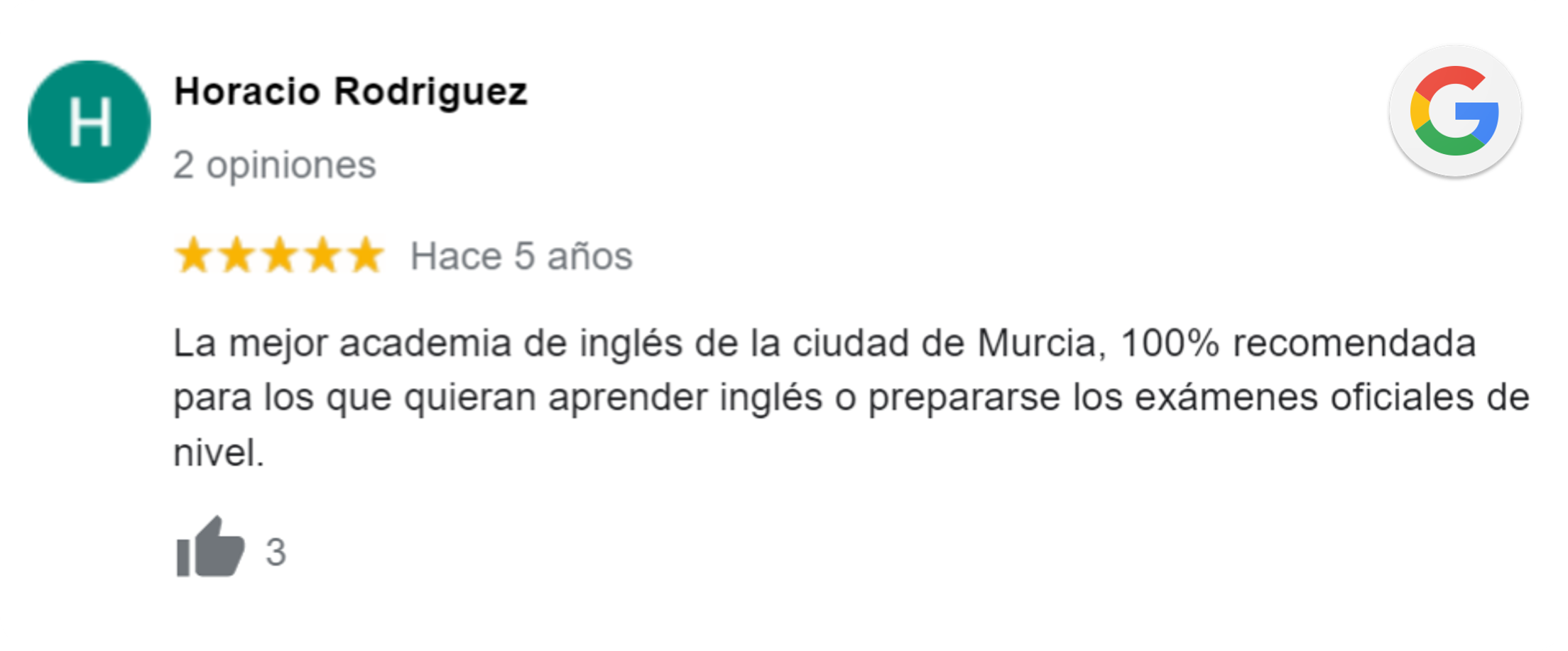 reseña adultos clases de inglés 1