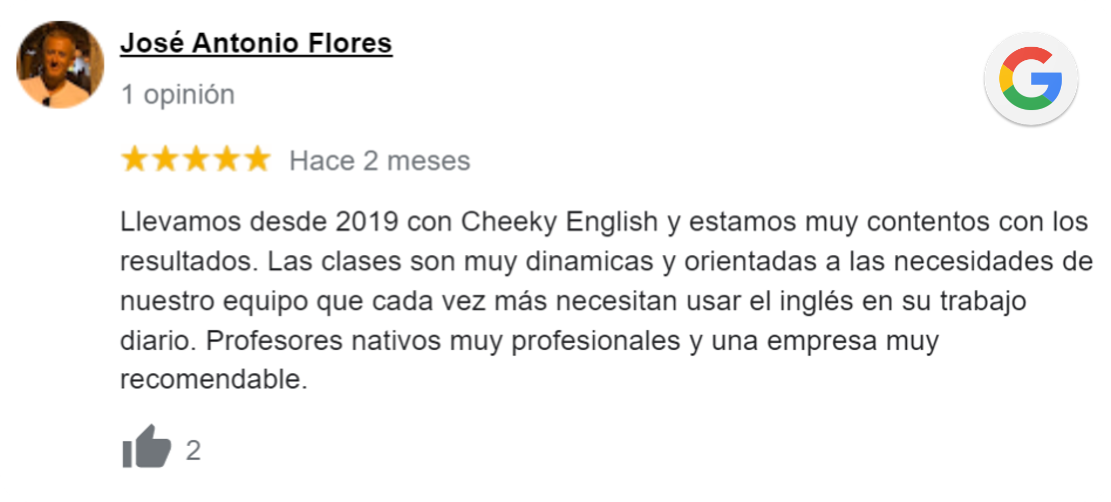 reseña adultos clases de inglés 8