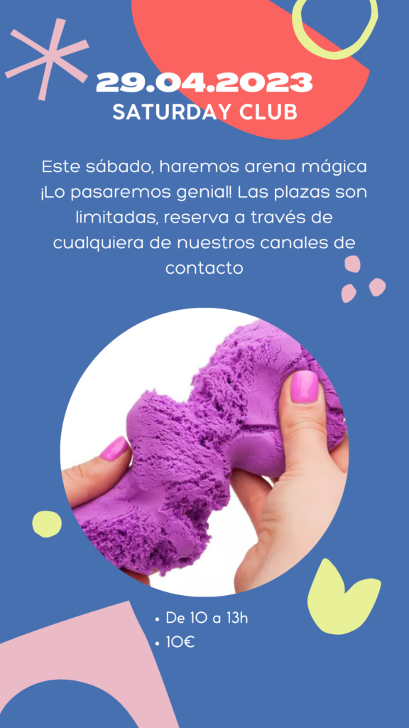 Academia de inglés en Murcia Historia de instagram 29 de abril saturday club
