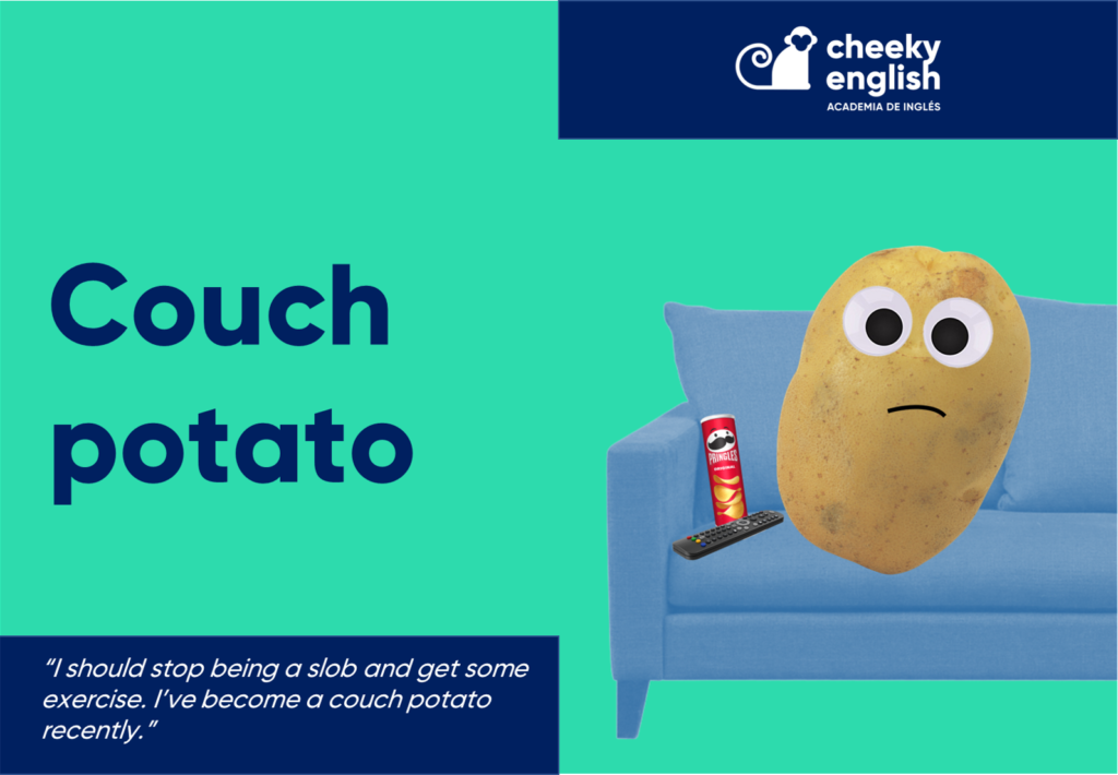 Academia de inglés en Murcia couch potato