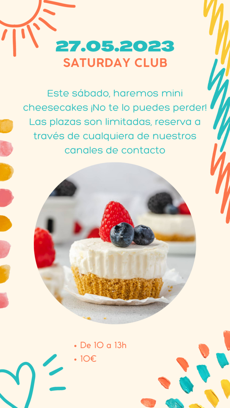 Academia de inglés en Murcia Historia de instagram 27 de mayo Saturday Club