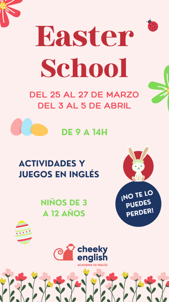 escuela de primavera en ingles 2024 Murcia