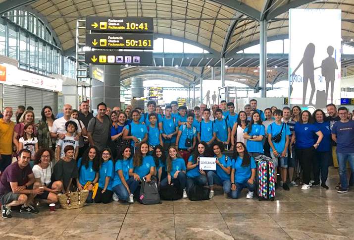 estudiantes curso de inglés en el extranjero Alicante