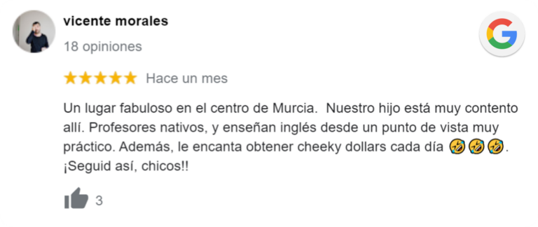 reseña niños clases de inglés 7