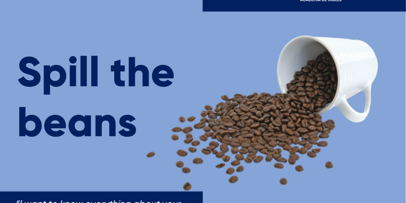 Cursos de inglés con profesor nativo spill the beans