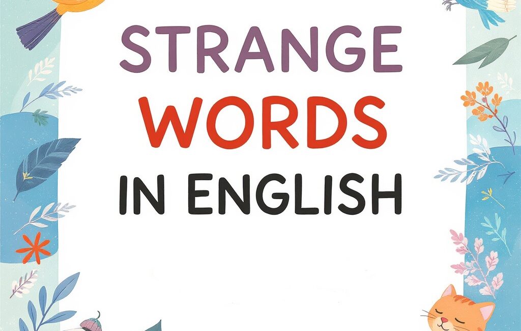 strange words in English