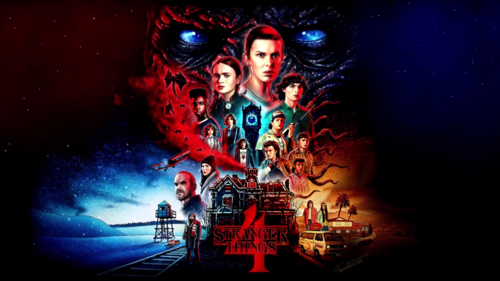 Cursos de inglés con profesor nativo stranger things