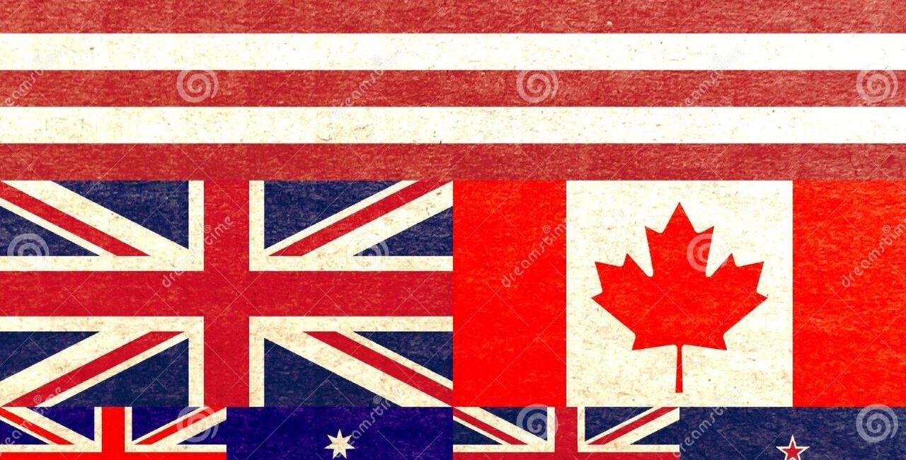 Cursos de inglés con profesor nativo mosaico banderas 1