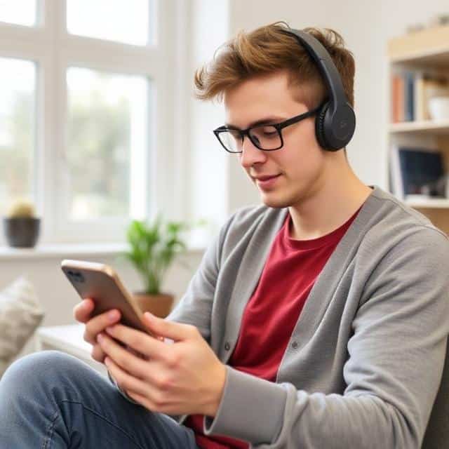 Cursos de inglés con profesor nativo music app
