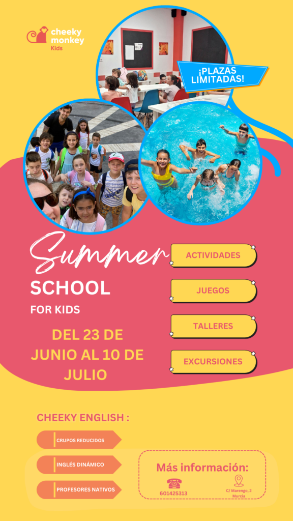 Cursos de inglés con profesor nativo Summer school 2026 Instagram Historia de Instagram
