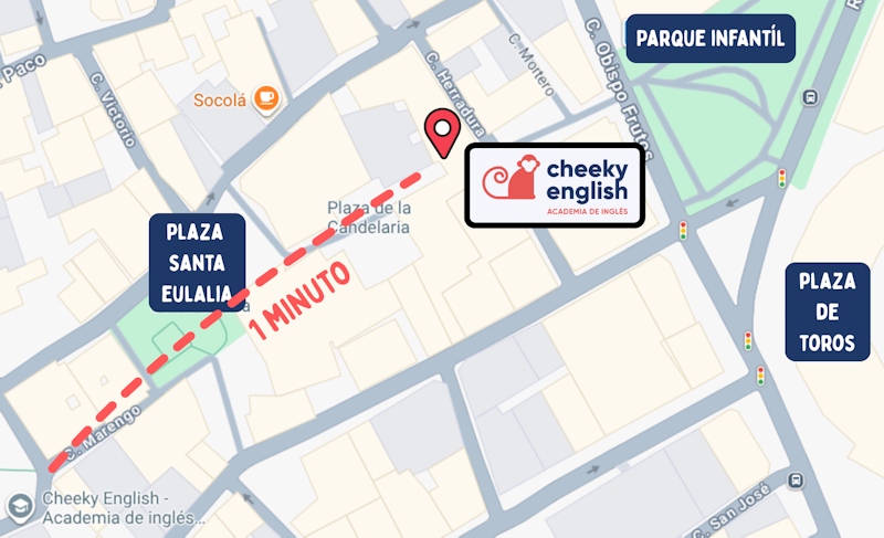 Cursos de inglés con profesor nativo new map