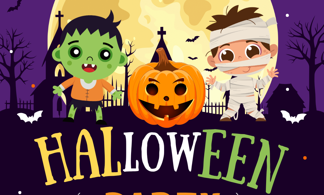 Cursos de inglés con profesor nativo Halloween party Cheeky English Historia de Instagram copia